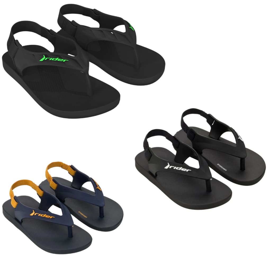 Chinelo sandalia  Baby infantil Rider Street feel original confirtavel com elastico