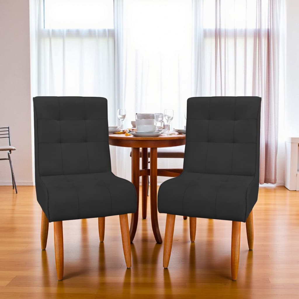 Kit 2 Cadeira para Mesa de Jantar Cozinha Sala de Estar Sophia