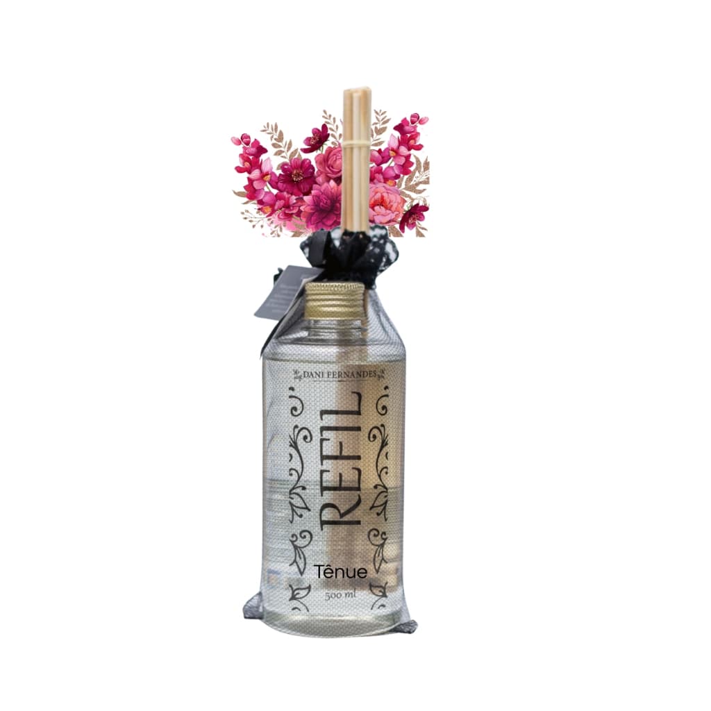 Tênue - Refil difusor de aromas Dani Fernandes Tênue 510 ml + Varetas - Aromatizador de ambiente