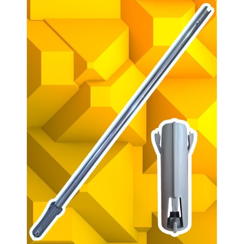 Peça Haste Empurrador Cano tubo E Trava Do Carrinho Calesita