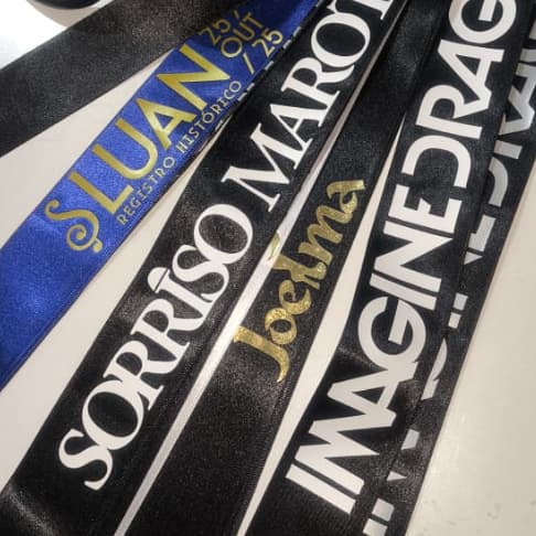 Headband Faixa de Cabeça Personalizada