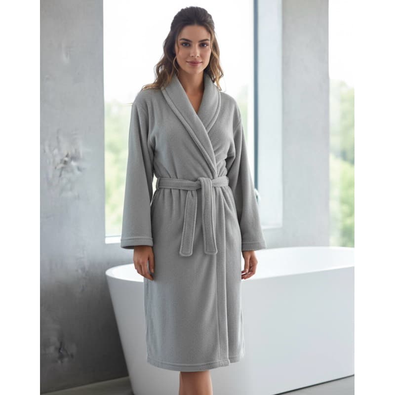 Roupão Microfibra robe Adulto unissex Várias Cores Promoção