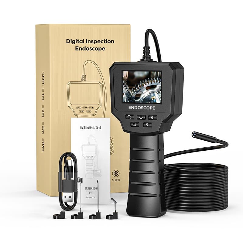 Endoscópio Boroscópio Sonda Câmera Diagnóstico Automotivo 3m