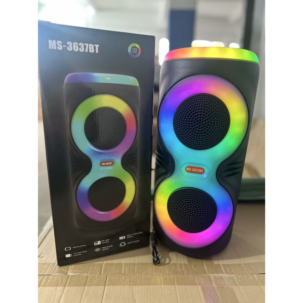 Super Caixa de Som Gigante Bluetooth Pequena Caixa de Som Bluetooth, Portátil e com Boa Autonomia