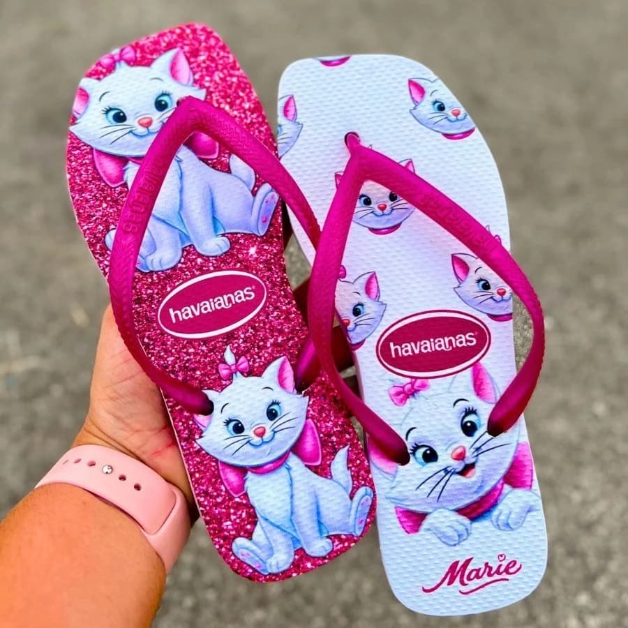 Chinelo Feminino Bico Quadrado Elegante E Confortável Uso Diário 33 Ao 40