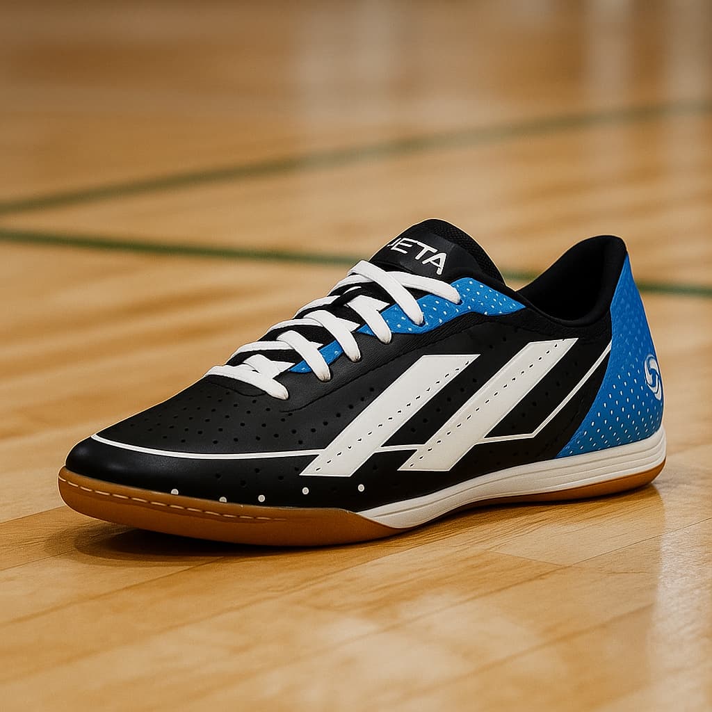 Chuteira Futsal Unissex  Confortável Leve e Antiderrapante Quadra Salão Solado Costurado Promoção