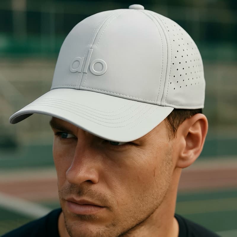 Boné Esportivo Unissex Alô Active Aba Curva Respirável (micro furos) Fecho Ajustável