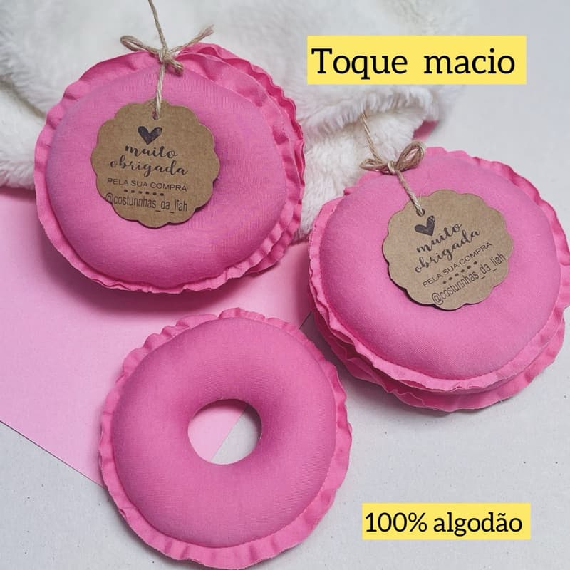 Kits Rosquinha de Amamentação – Almofada Protetora 100% Algodão