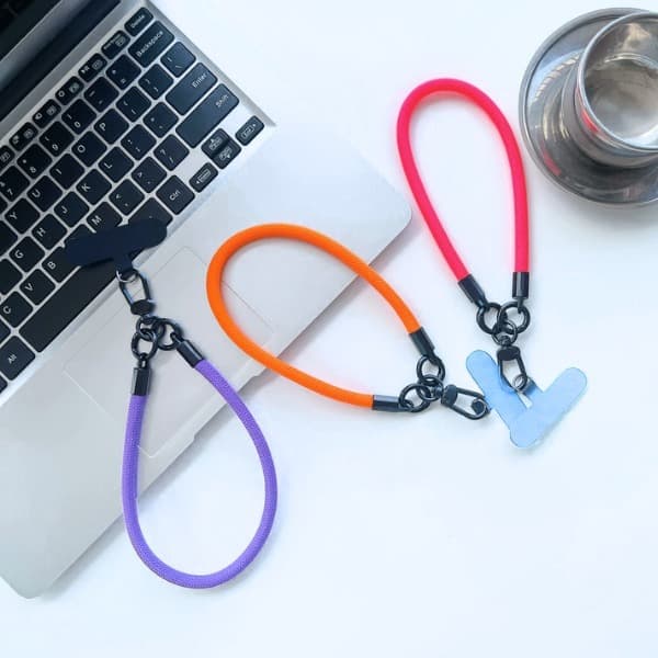 Cordão de Pulseira Anti-Furto para Capa de Celular