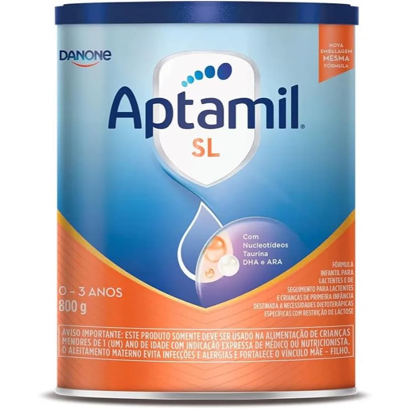 Aptamil SL Sem Lactose Pro Expert Fórmula Infantil 800g - DANONE