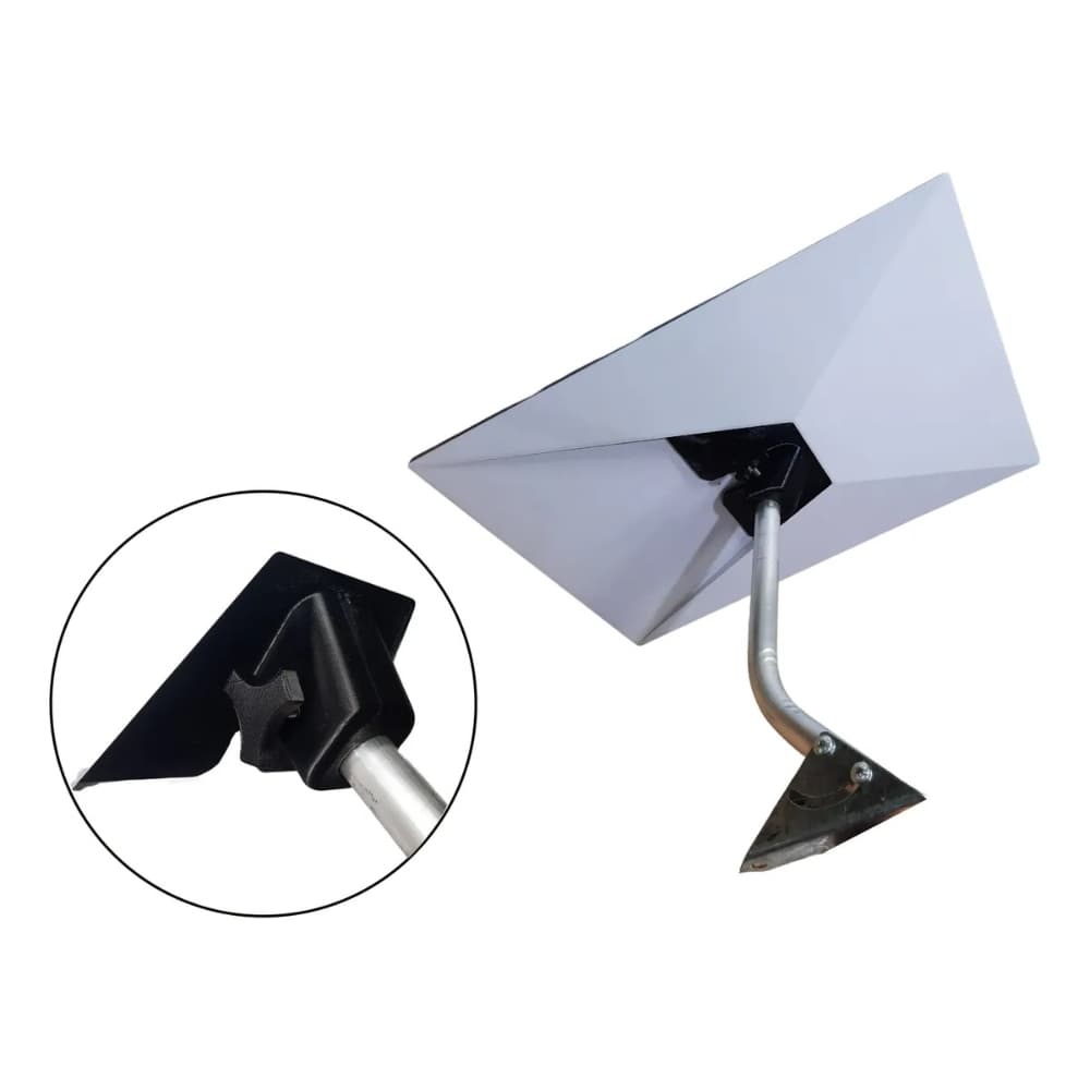 Suporte De Parede Para Antena Starlink Gen 3 com Haste Mastro Uso Externo