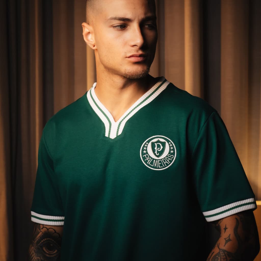 Camisa Palmeiras Retrô 1973 Masculina Oficial