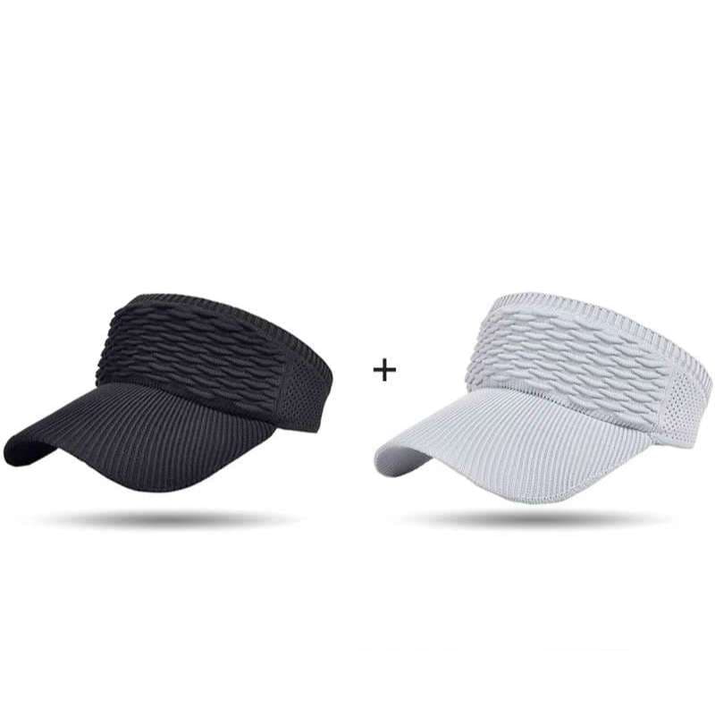 Kit 2 Viseira Sol Praia Verão Esporte Vôlei Feminina