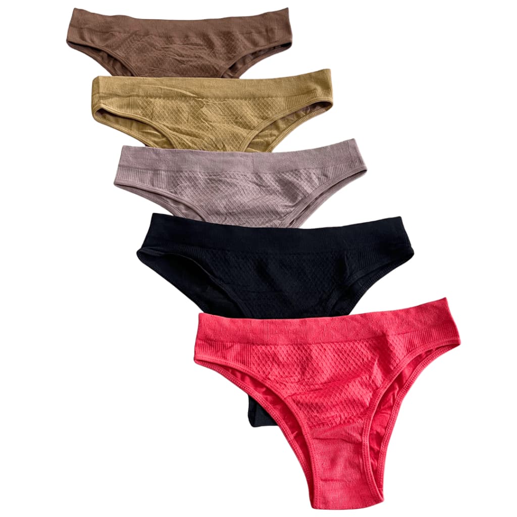 Kit Calcinhas Conforto Poliamida Premium Importada Tanga Conforto Não Marca Super Confortável