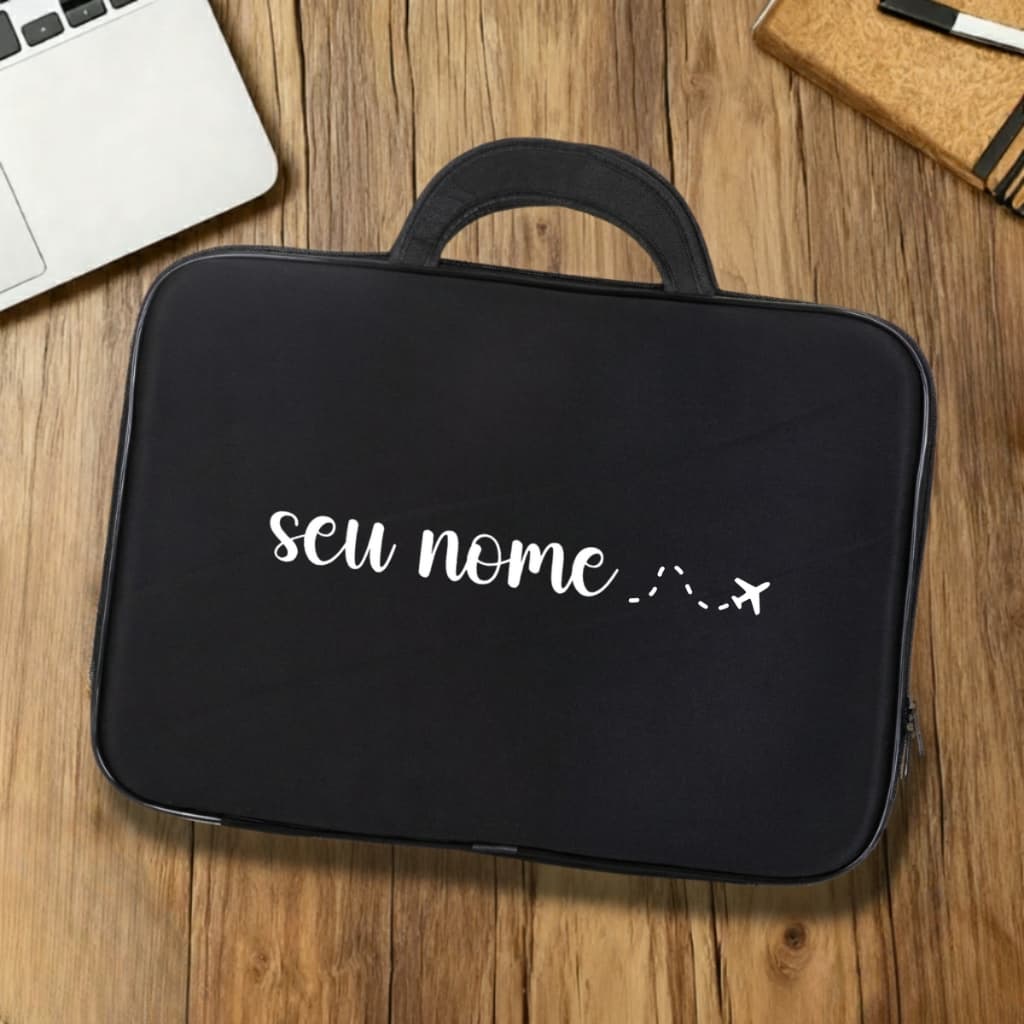 Maleta Para Notebook Pasta Macbook Personalizada Com Seu Nome Super Estilosa