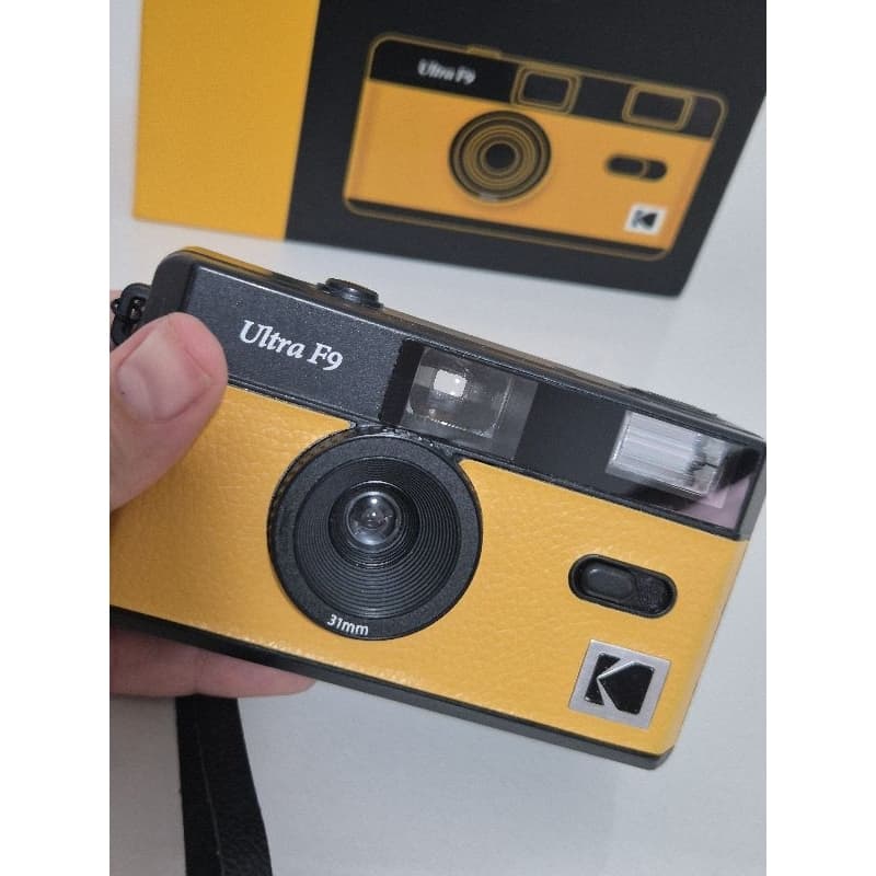 Camera Analogica Kodak Ultra F9 Reutilizável 35mm Amarela
