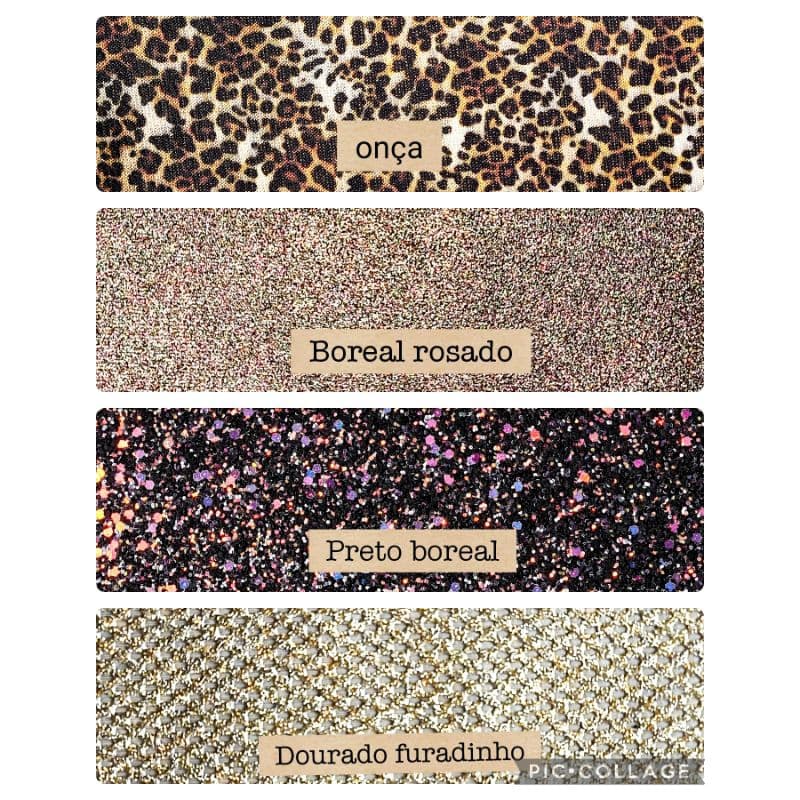 Lonita 24x40cm para chinelos e laços kit 4 unidades