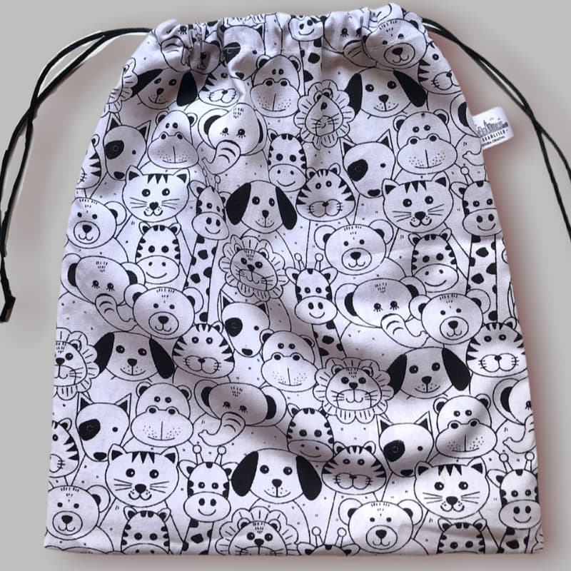 Saquinho de tecido personalizado