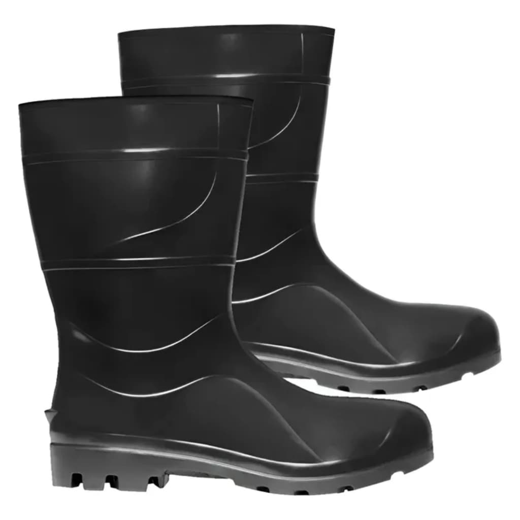 Bota de PVC Preta Sem Forro CARTOM – CA 32169 Proteção e Durabilidade