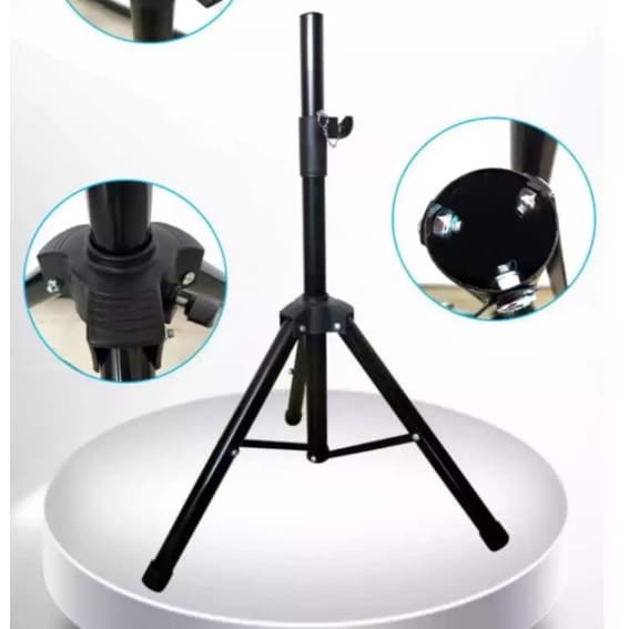Tripé para Alto-Falantes - Altura Ajustável 60-120cm