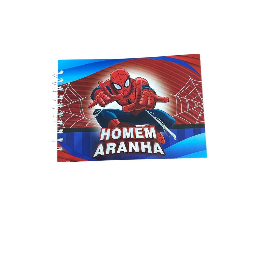 Livro De Colorir Homem Aranha - 50 Folhas