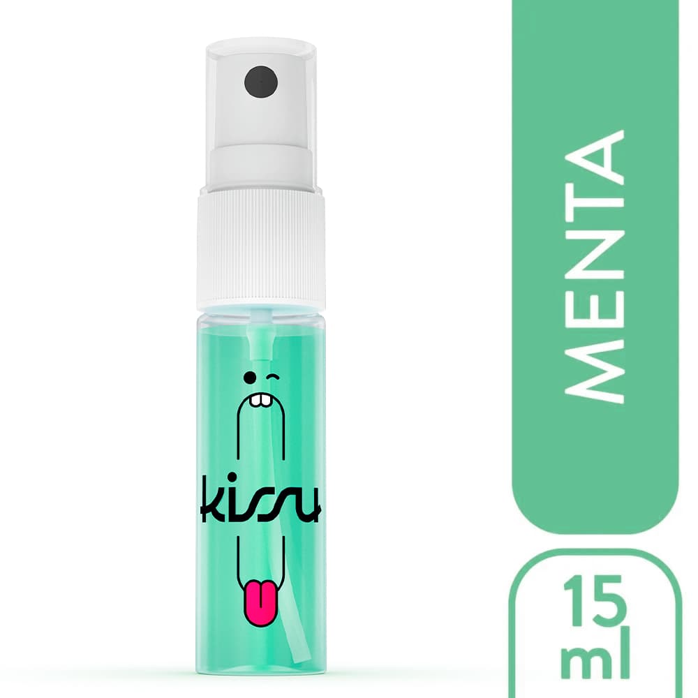 Spray Bucal 15 ml Sabor Menta - Kissu