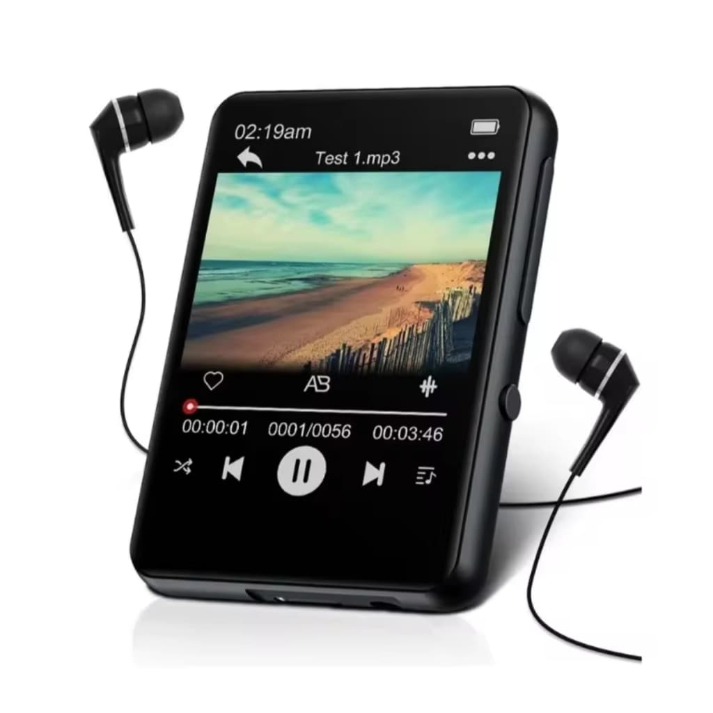 MP3 player touch screen MP3 music player com alto-falante