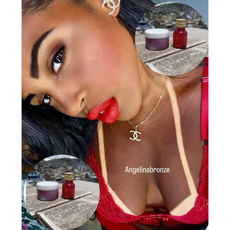 Parafina bronzeadora e Óleo ultra forte neon