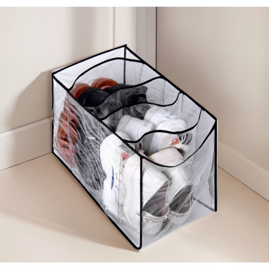 Kit Com 2 Sapateiras 5 Nichos Para Organização Sapato