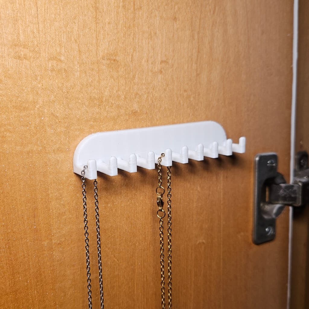 Organizador Joias Bijuterias Expositor Aneis Suporte Colar Pulseira Com Gancho