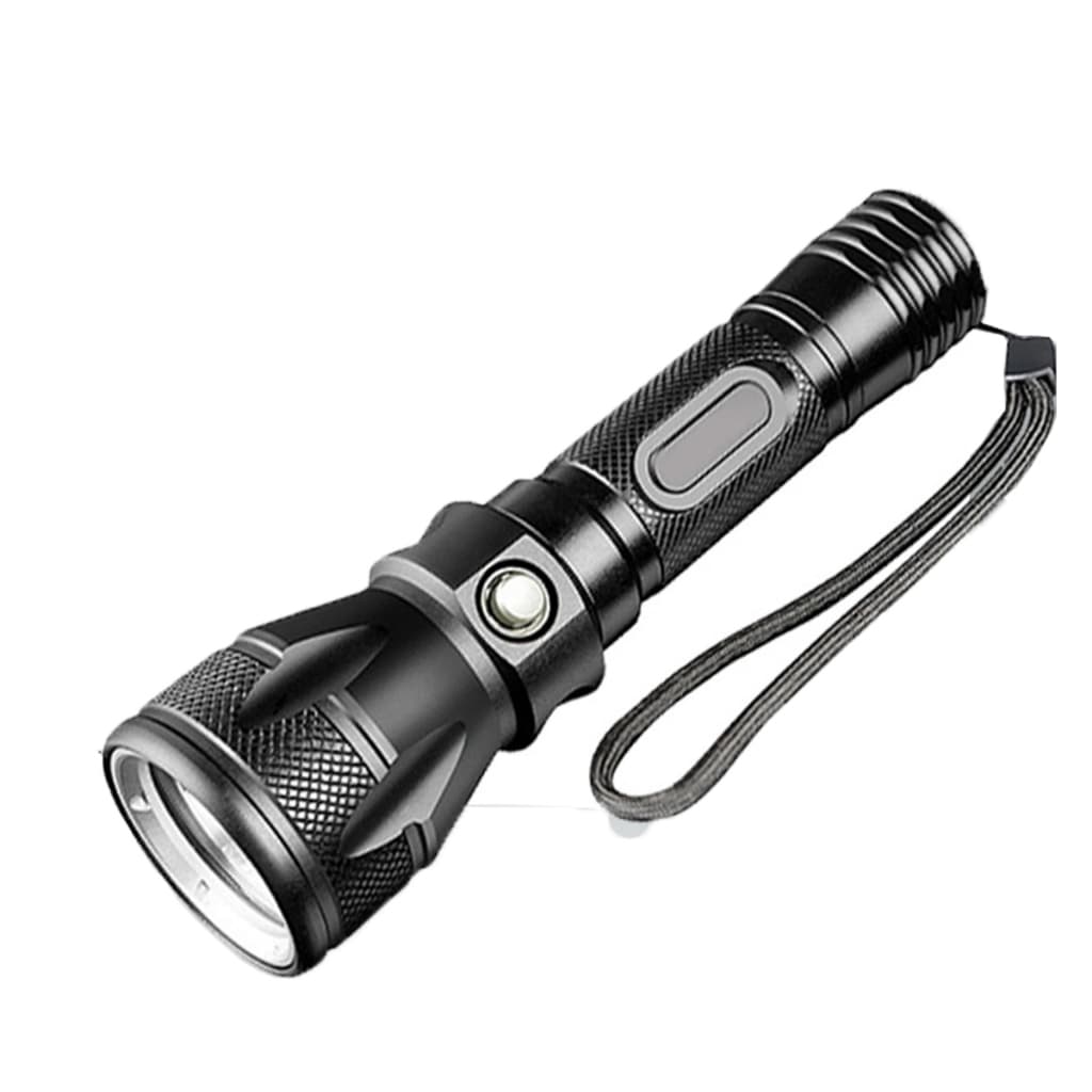 Lanterna A Prova Dágua De Mergulho Profissional Recarregavel