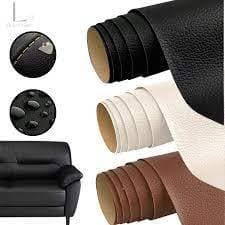 Reparo Adesivo Couro 50x150cm Tecido Sintético Bancos Corino Poltronas Estofados em Geral