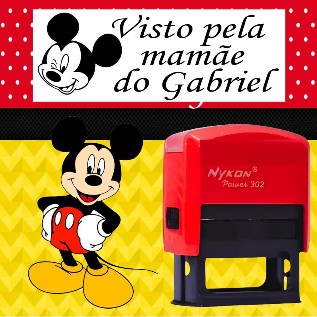 Carimbo Personalizado - Mamãe