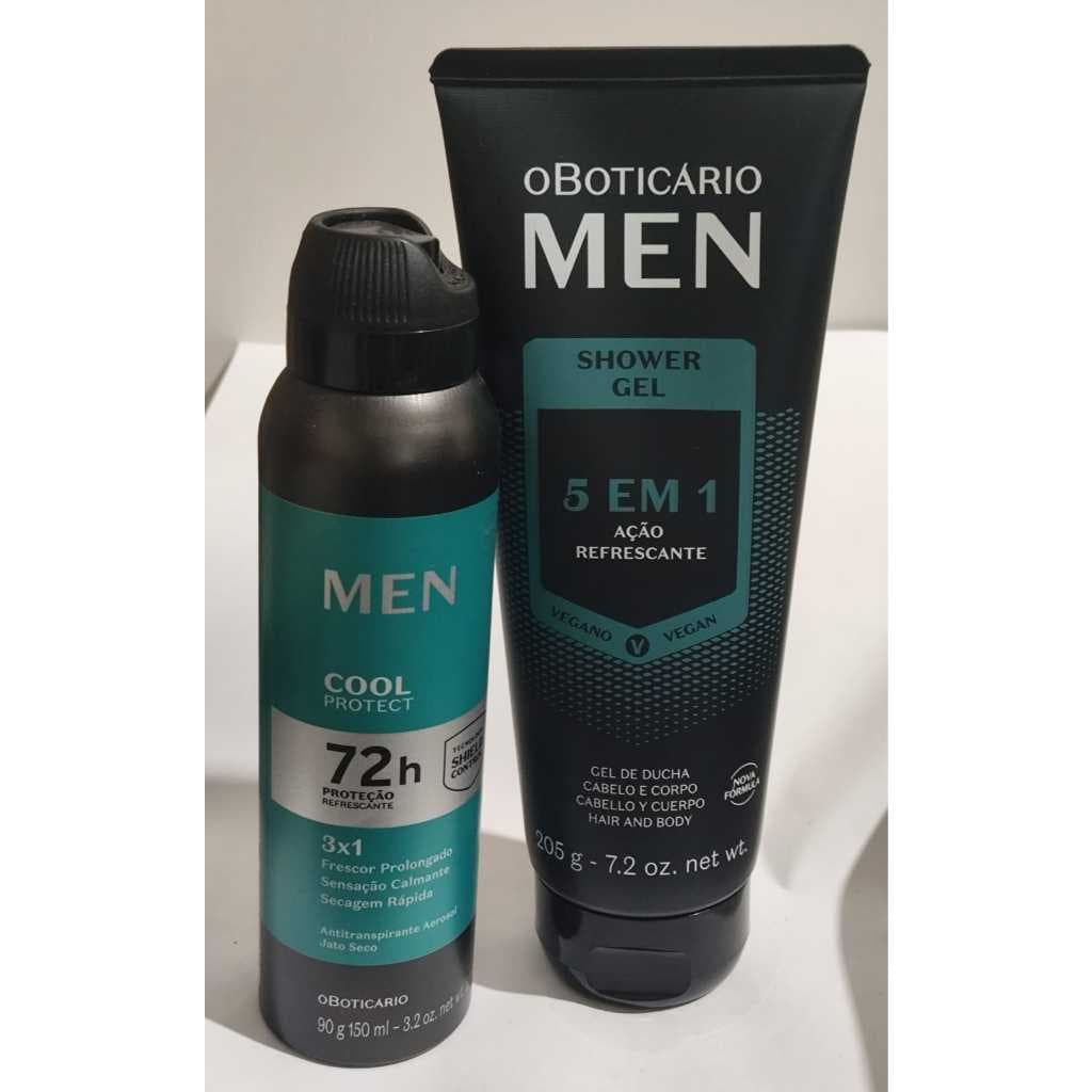 Kit Shower Gel cabelo e corpo + desodorante Men - O Boticário