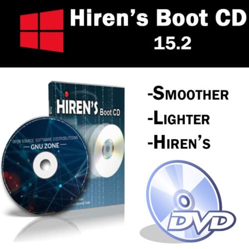 Cd Hirens BootCd 15.2 (Pronta Entrega)