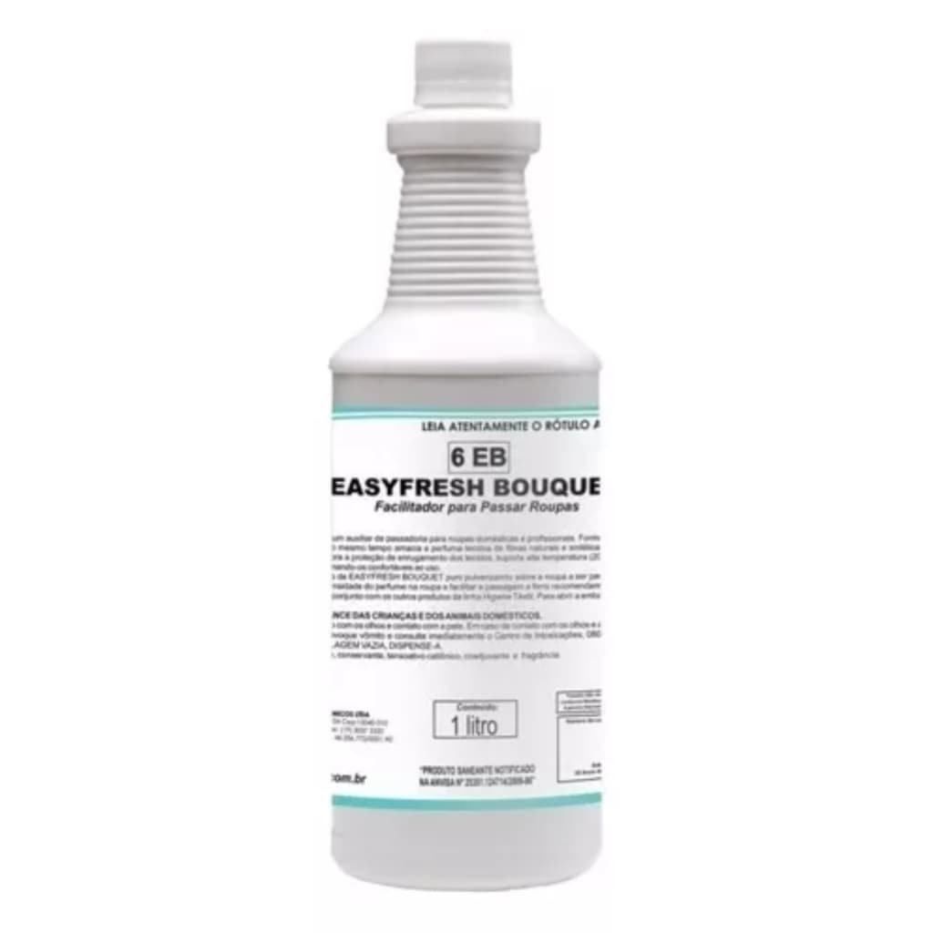 Facilitador de Passar Roupa Concentrado Easyfresh Bouquet Professional 1Litro  | Roupas Macias e Perfumadas