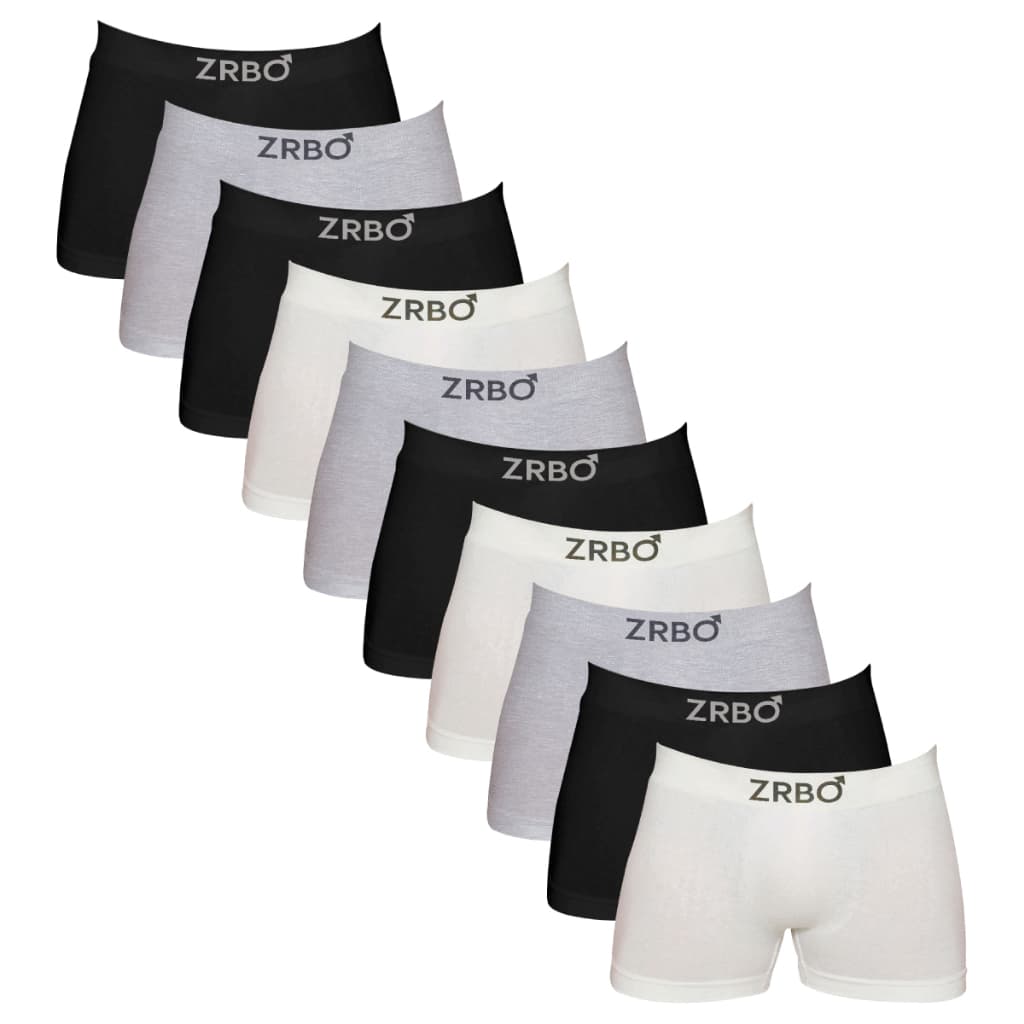 Kit 10 Cuecas Boxer Zrbo de Algodão Masculina Original