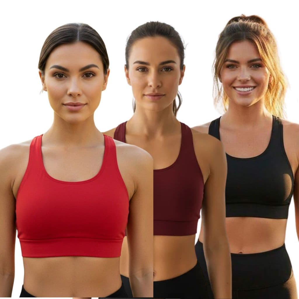 KIT 4 Top Nadador Suplex Liso Academia Fitness Menor Preço Roupas Femininas