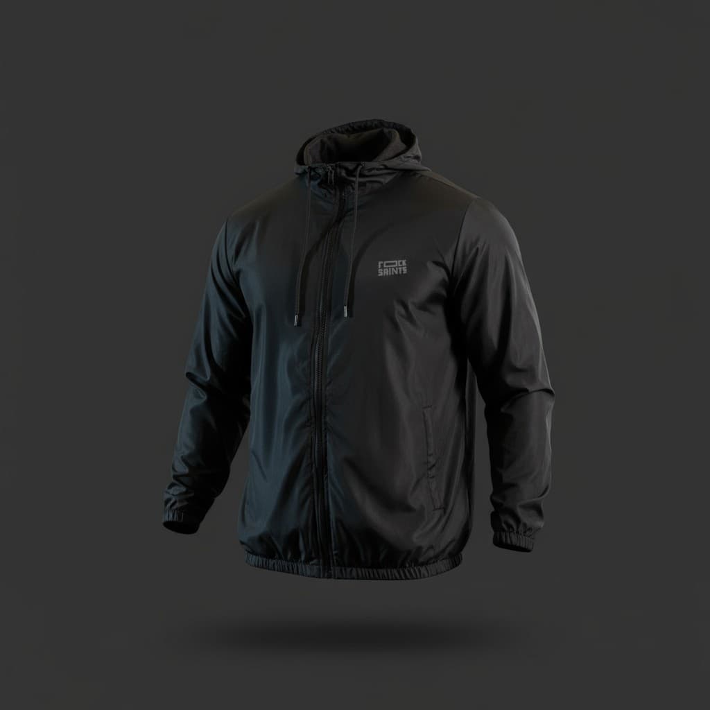 Corta Vento Masculina Impermeável Semi Forrada PRETO