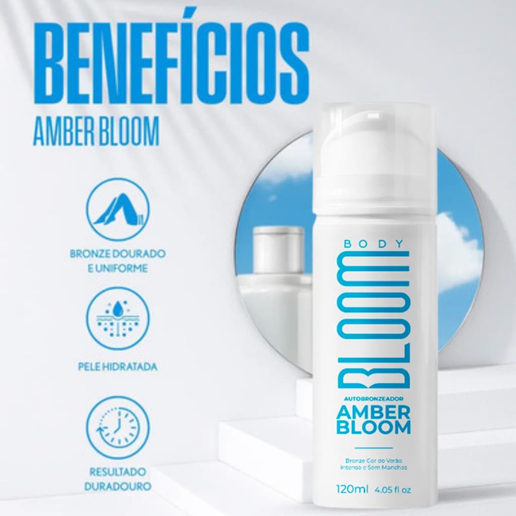 Autobronzeador Amberbloom - Bloom Bronzeado - 120ml