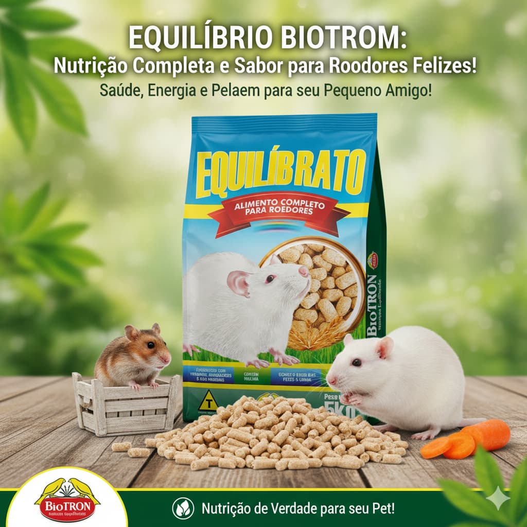 Alimento completo para roedores - Equilíbrato - Granel