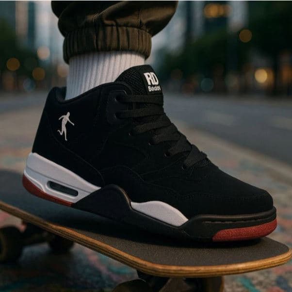 Tênis Botinha 4 Conforto Masculino Dia a Dia Basquete Volei