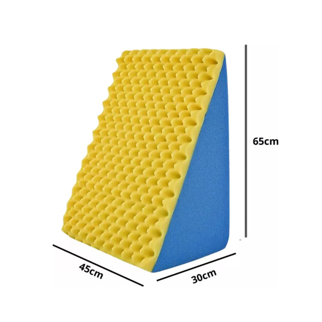 Travesseiro Suave Encosto Triangulo Anti Refluxo - Multiuso