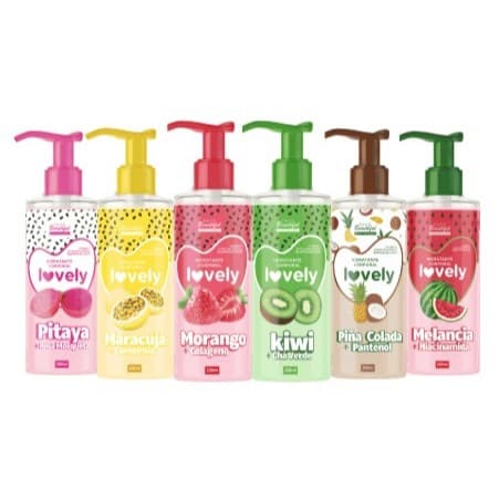 HIDRATANTE CORPORAL LOVELY- PITAYA, MARACUJA, PINA COLADA, KIWI