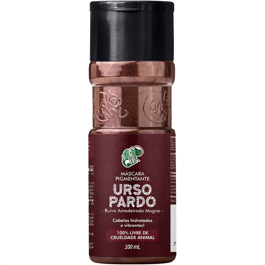 Kamaleão Máscara Pigmentante Urso Pardo 100ml