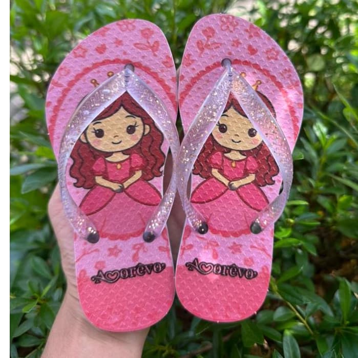 Chinelo Infantil Menina 25 ao 32 Feminino Macio Confortável Varias Cores