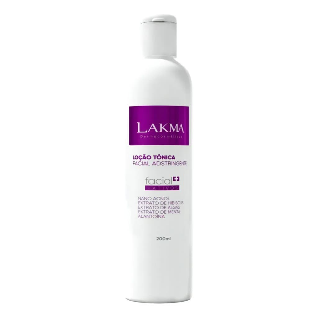 Loção Tônica Facial 200ml - Limpeza E Hidratação Lakma
