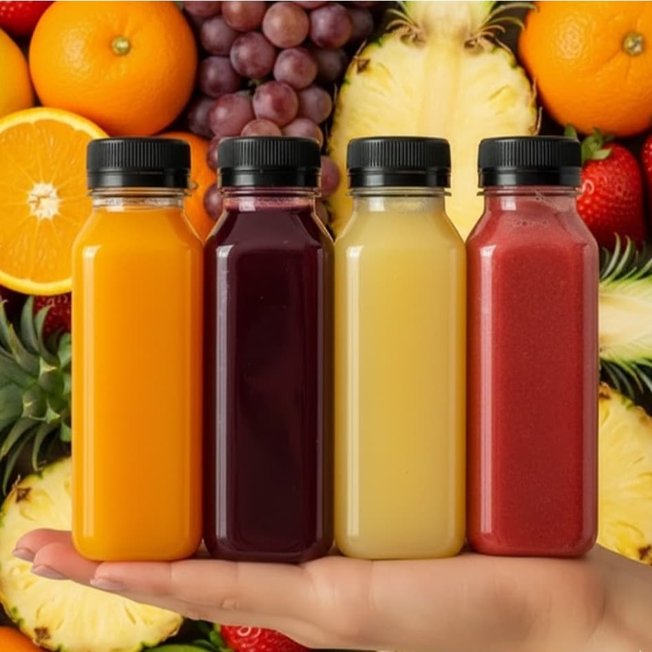 Garafas PET pra Suco  300ml / 500ml Garrafinha com Tampa Caldo de Cana Envio Rápido 5, 10, 20, 30 e 40 unidades