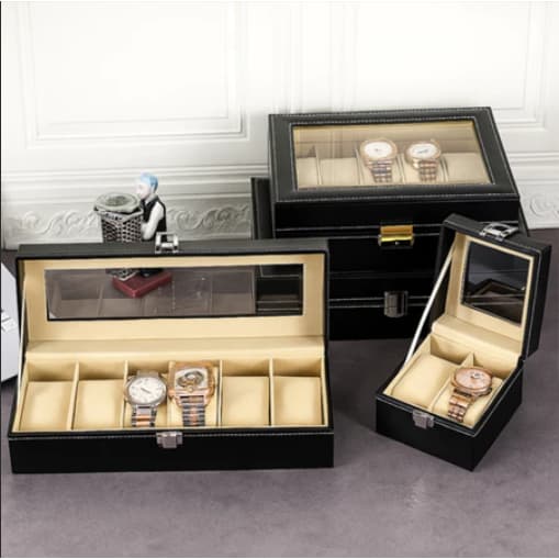Suporte para relógio Caixa para armazenamento de relógio Caixa para relógio Caixa para relógio unissex