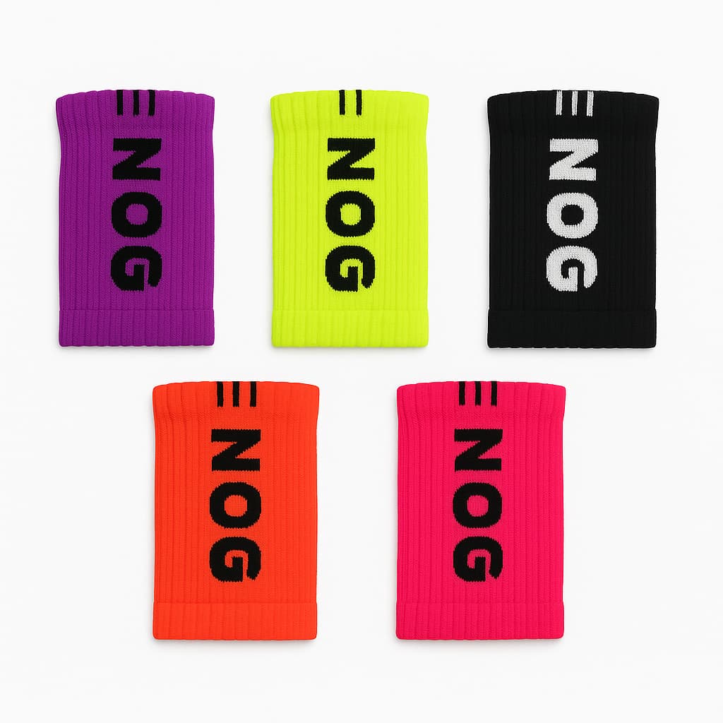 Munhequeiras Canelada Crossfit Atoalhada - Munhequeira Seca Suor Beach